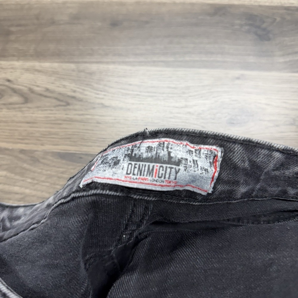 Denim I City Jeans Mens Size 34x30 Distressed Paint Splatter Cargo Jeans - Picture 11 of 13